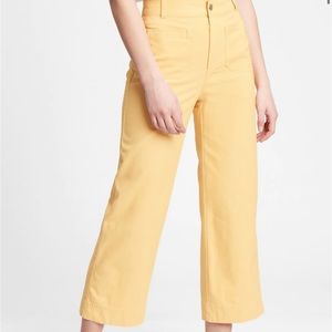 LOFT outlet high rise slim wide leg jeans size 8